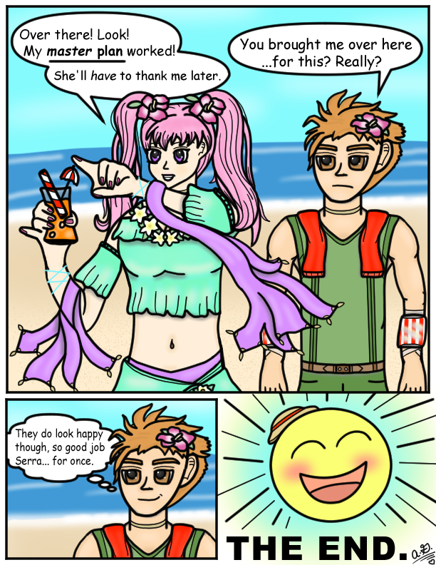GreenePanda21's tweet photo. Sorry for the repost! I missed some small spots that needed to be fixed, but then I noticed another, so here's the final version lol. 😅

Hope you're all having a great day! And I'm so looking forward to summer heating up. ☀️ https://t.co/M3K4OW5MnV