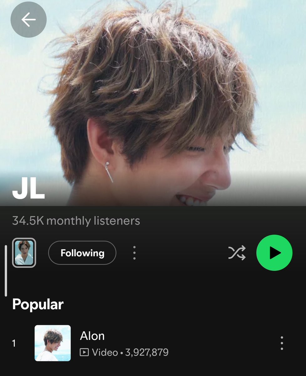📢 MISSION: 4 MILLION STREAMS FOR ALON 

 Byeolbitdan / Starflares &amp; JL stans — we’re on a mission to take ALON past 4 MILLION Spotify streams!  

🎶 Current count: 3,927,879 streams
🔥 Only 72,121 streams to go before we hit the milestone!  

This is the moment to show our
