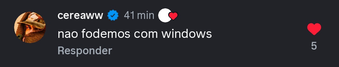 Cereaw apareceu no dump do meiaum (e nos comentários tbm...) no ig! (@/meiaum)