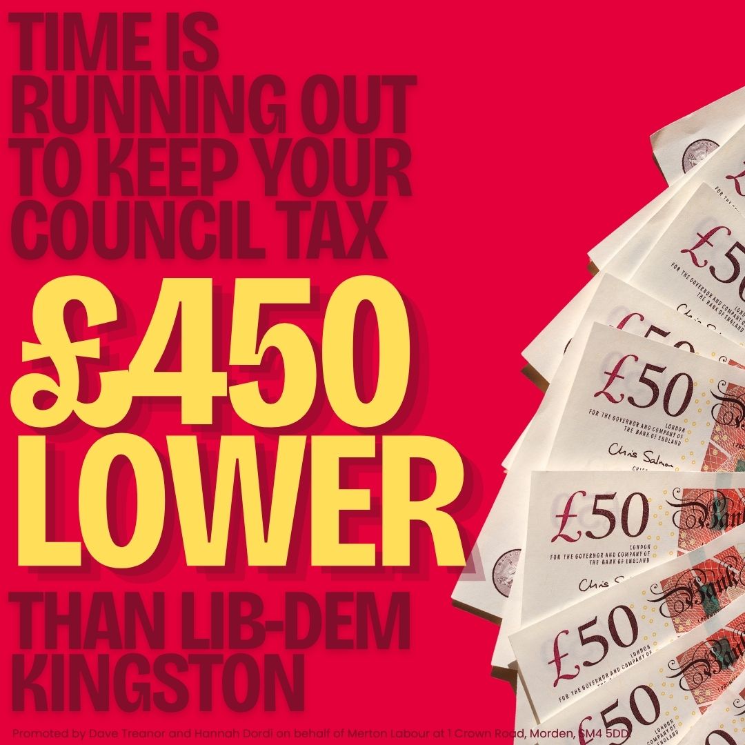 Merton Labour tweet media