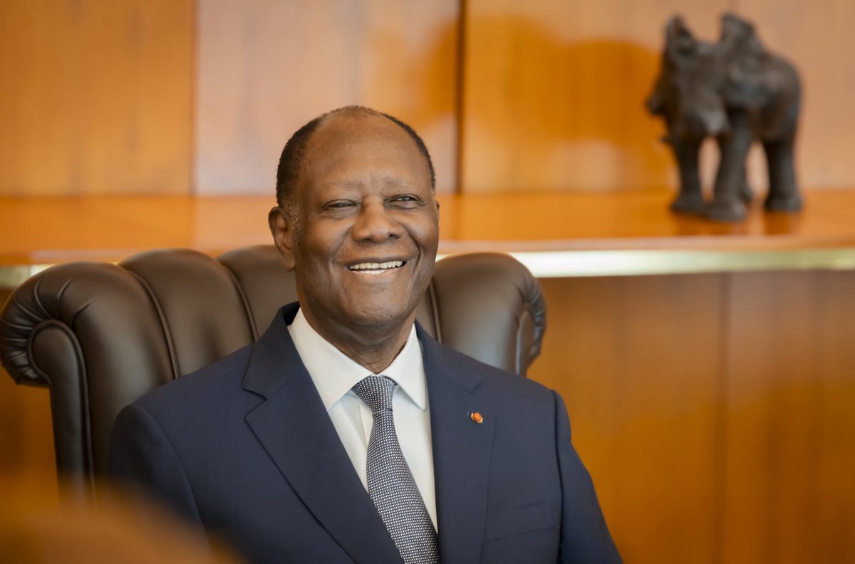 Alassane Ouattara tweet media