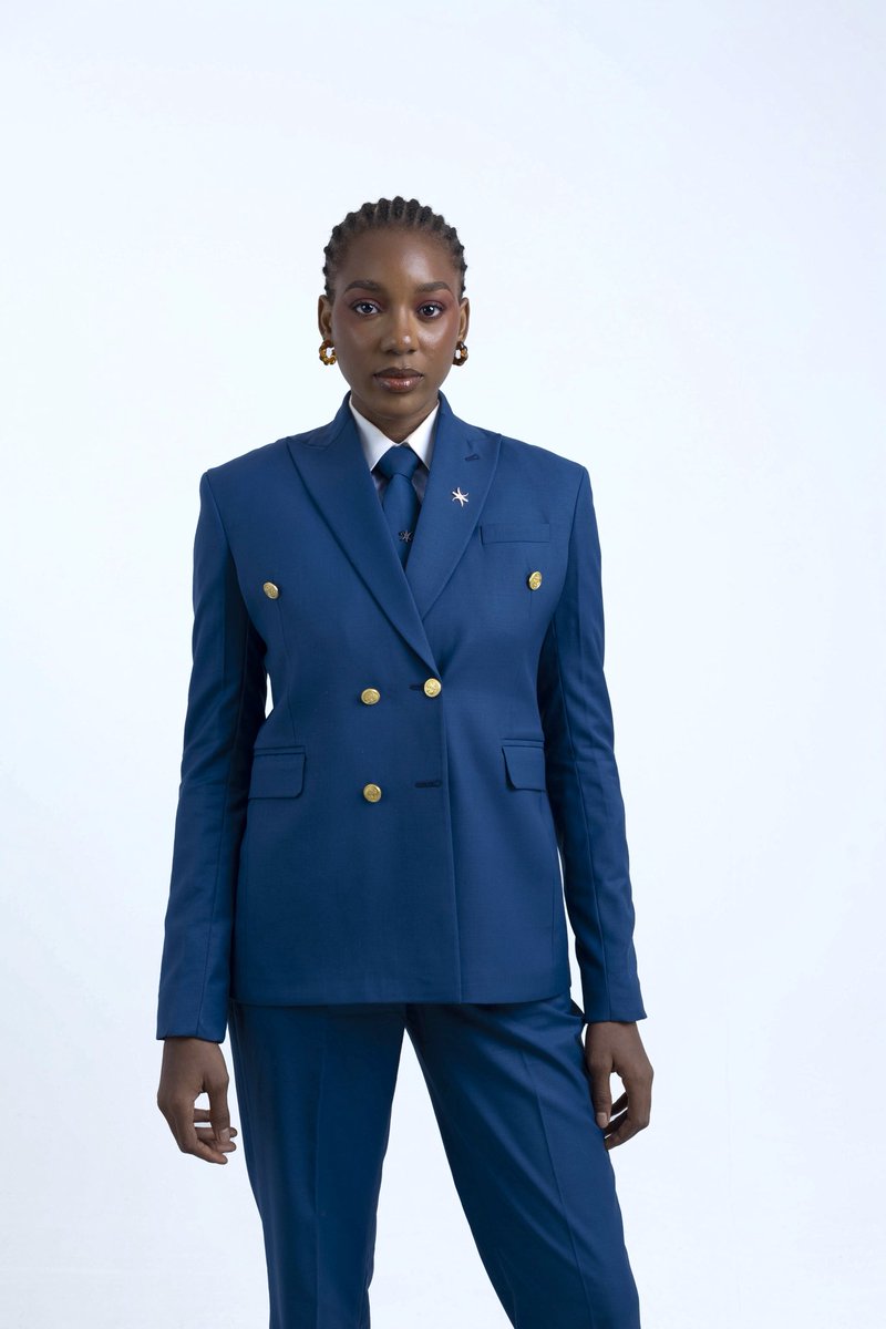 AMA_Lagos's tweet photo. The LIV by AMA from the Trunk of Dreams collection.

A study in structure and elegance, defined by a rich blue tone and tailored for those who move with quiet confidence and intention. Designed with a fluid, duality-driven silhouette. https://t.co/3n7Mcfj9VQ