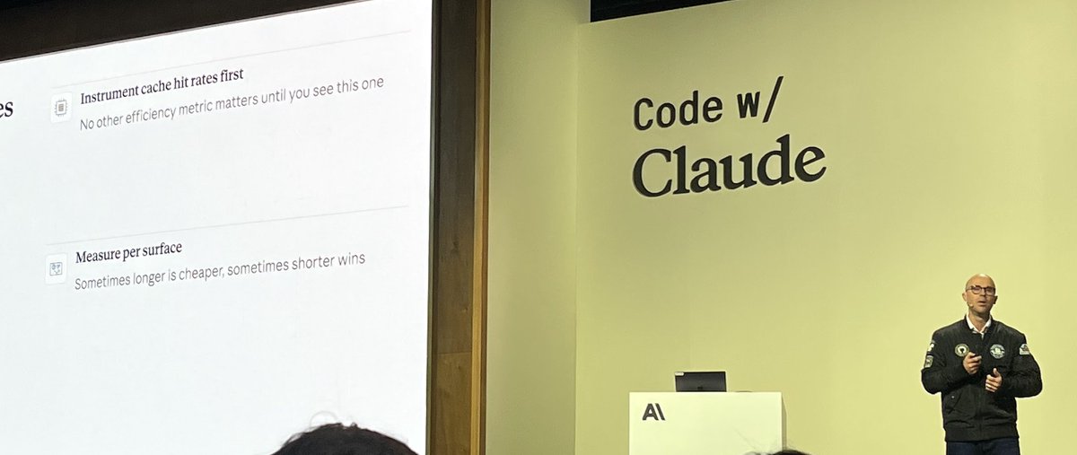 Slides from Code with Claude showing GitHub Copilot's Anthropic model integration strategy