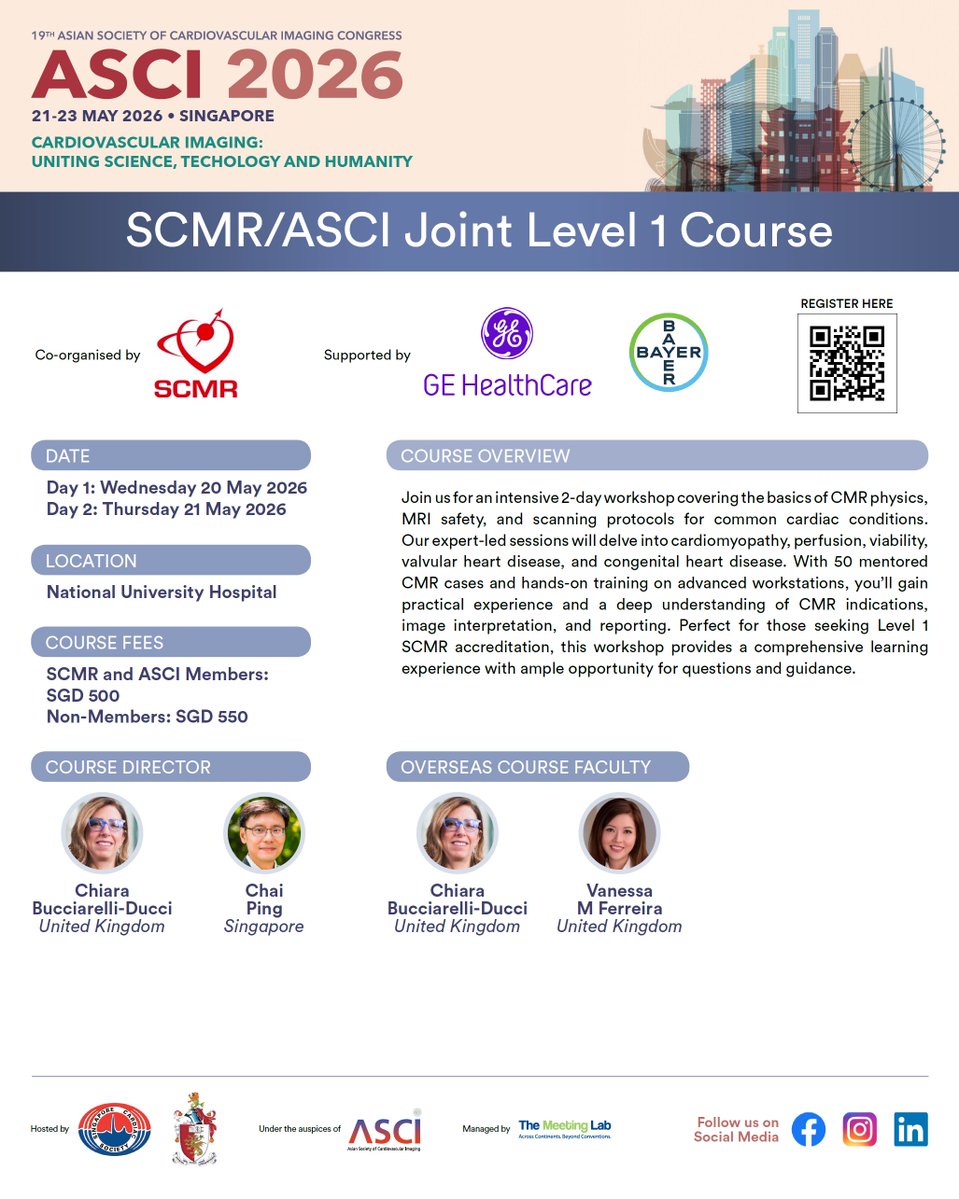Society for Cardiovascular Magnetic Resonance tweet media