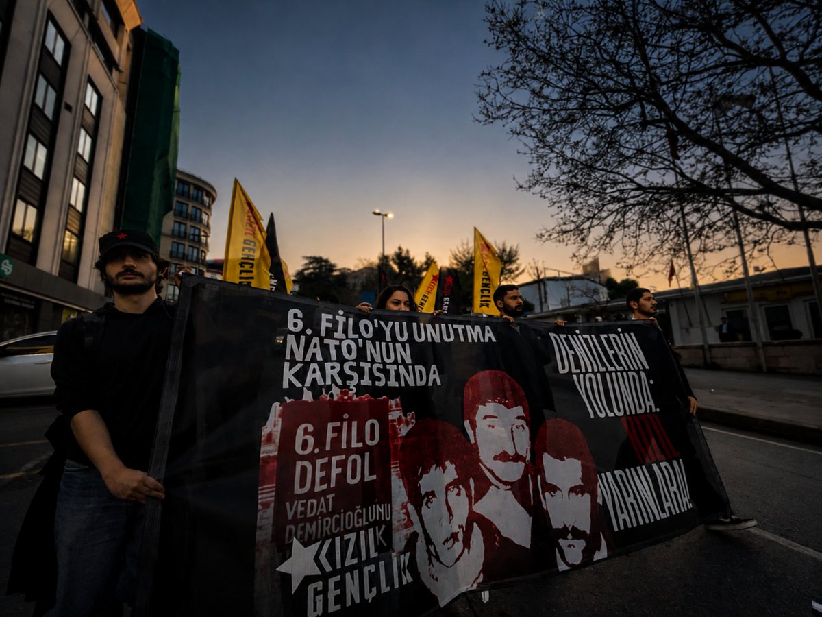 kizilgenclik1's tweet photo. İstanbul'da yürüyor, Denizleri anıyoruz! https://t.co/Nq0oxHuS2H