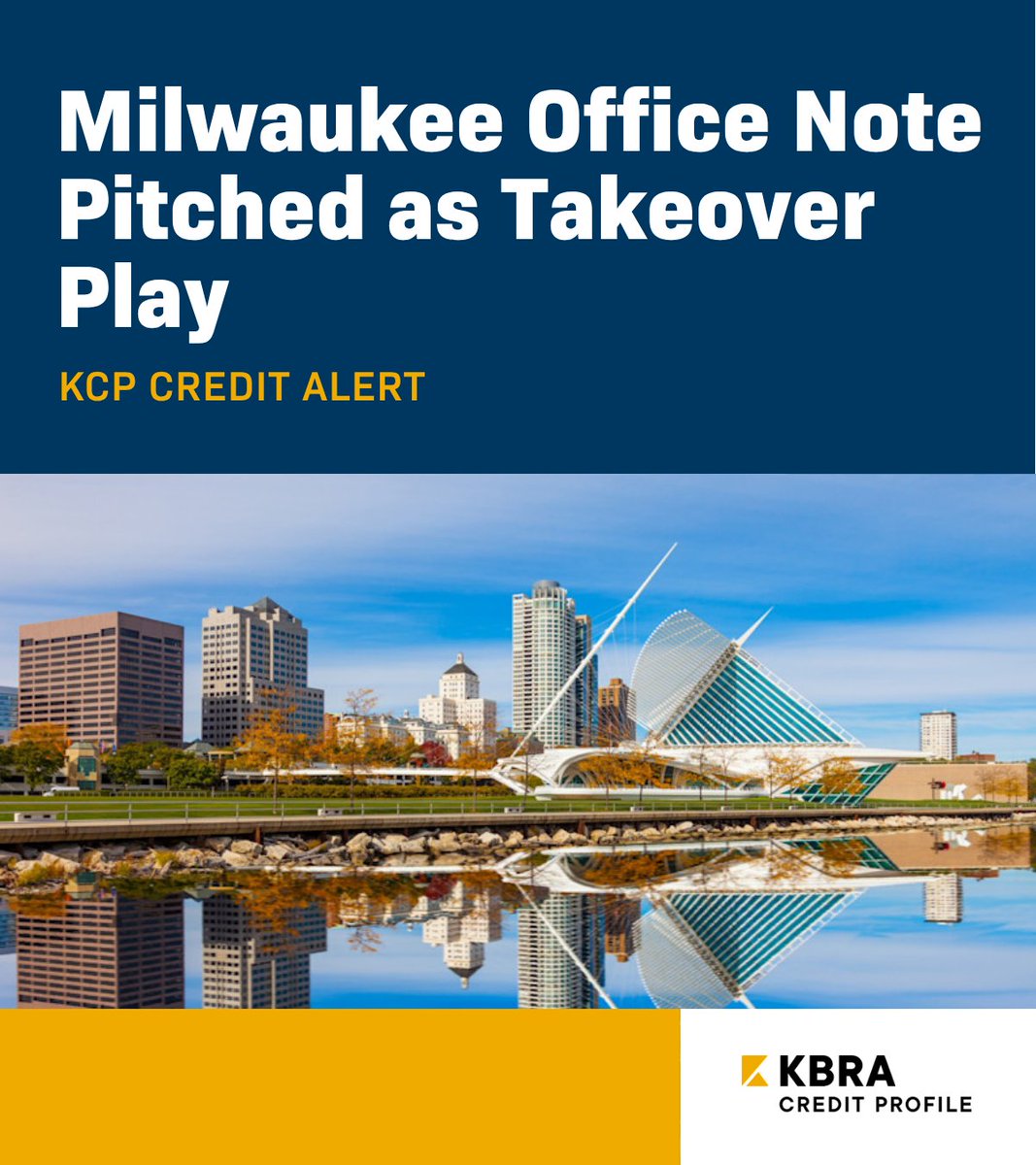 Marketing materials indicate the $33 million non-performing Cathedral Place loan (WFCM 2015-C29), secured by the office (93% of GLA) and retail (7%) components of Cathedral Place in Milwaukee, WI, is being marketed for a note sale. The collateral consists of 219,778 sf within the