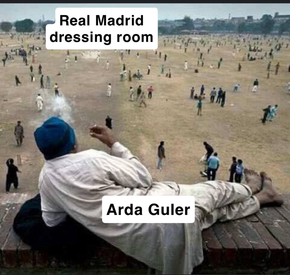 Nothing concern Arda Guler with dressing room issues