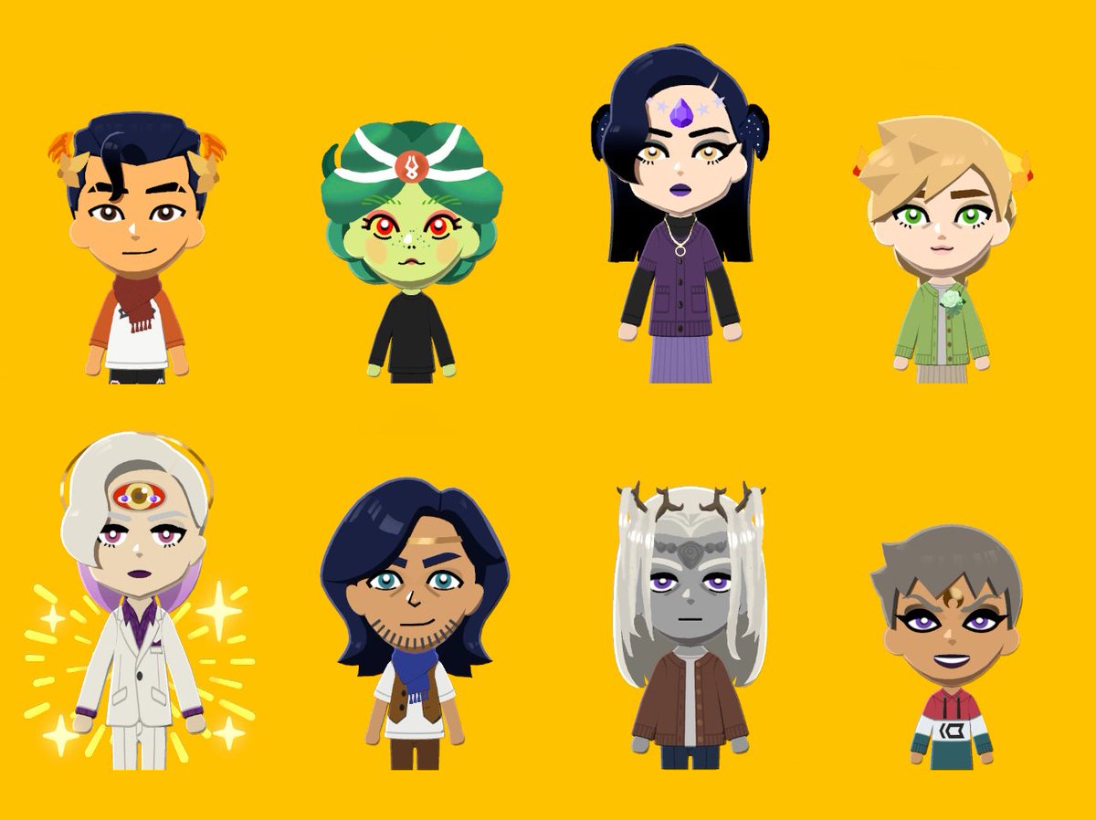smtorama's tweet photo. By popular request Hades game miis round two https://t.co/90mtnTWQXF