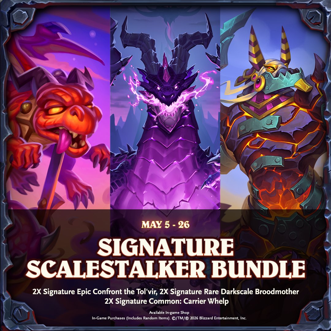 Hearthstone tweet media