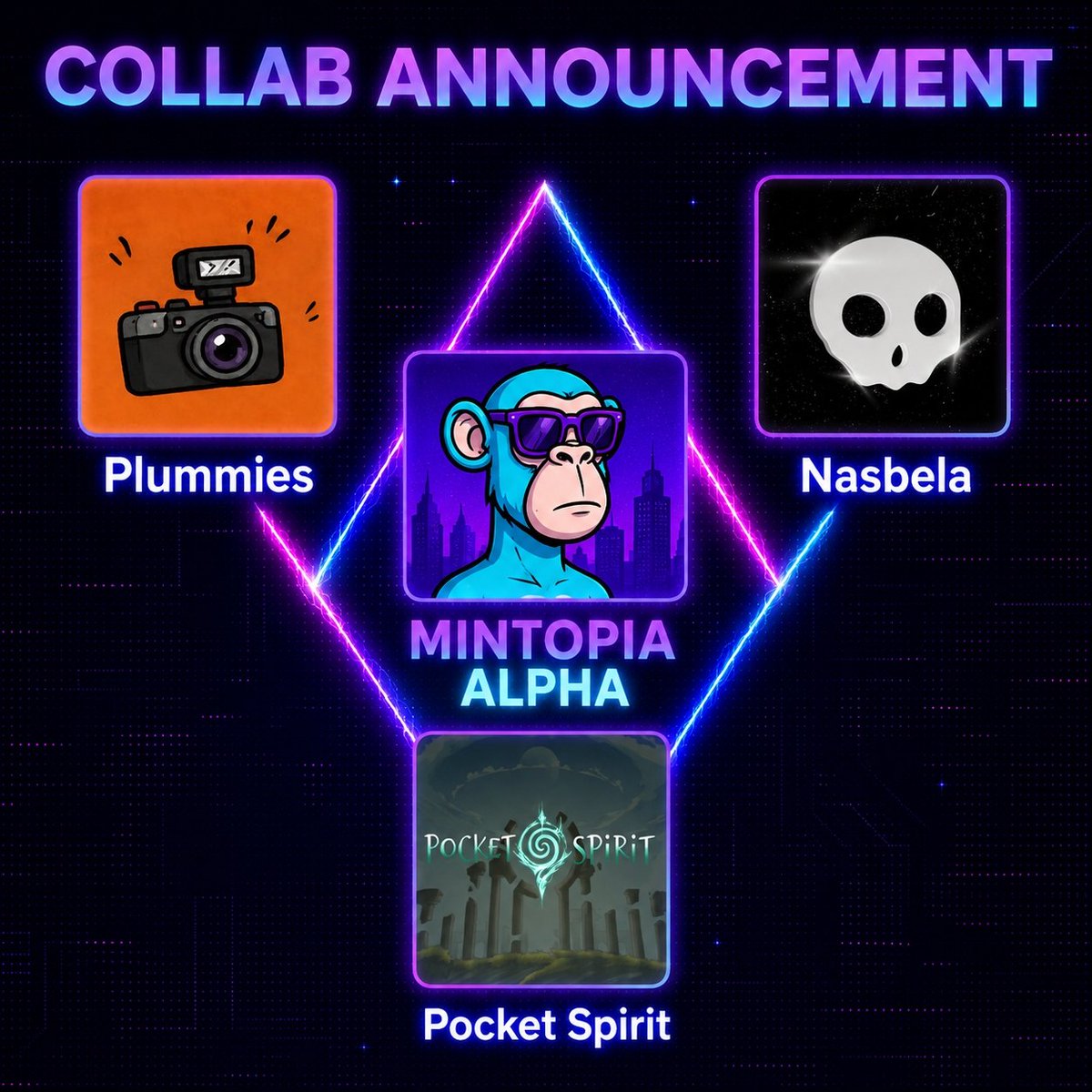 Alraiany2's tweet image. Today's raffles in @Mintopia_alpha cooking 
Secured spots for @Nasbelaeth @Pocketspirits @Plummieseth 

Thanks to @dsuperrboy for securing @Plummieseth
And @0xBonke for @Pocketspirits 

Who's ready for cooking 
And did you joined