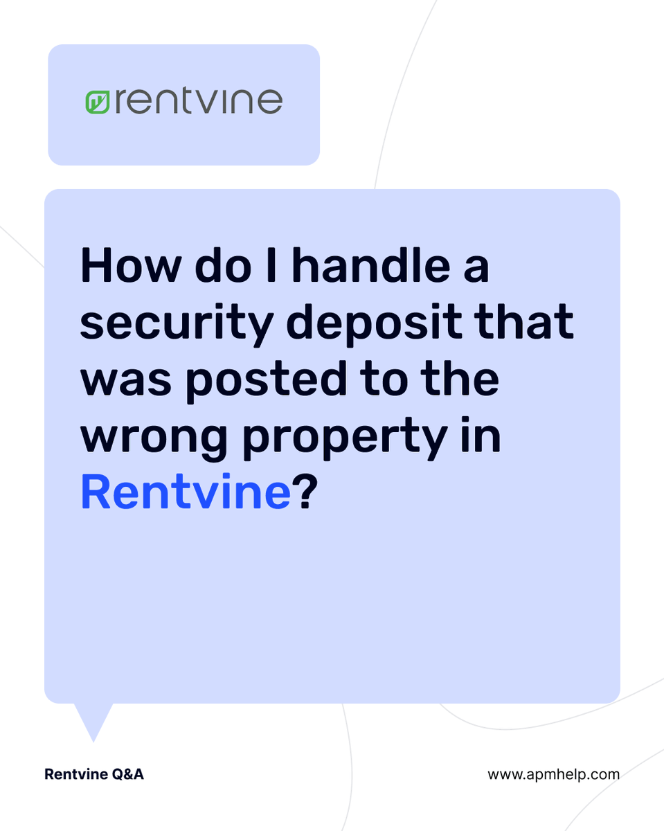 APMHelp's tweet photo. Our team works in Rentvine every day. Drop your question in the comments.

#Rentvine #PropertyManagement #APMHelp #PMTips #TrustAccounting https://t.co/TLFQv3zPtD