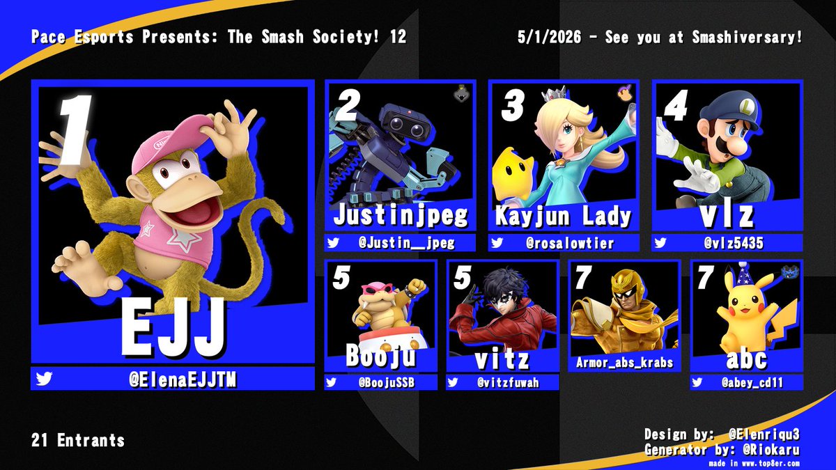 Pace Esports Club Presents: The Smash Society! tweet media
