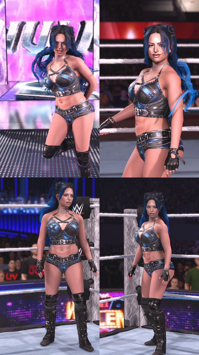 AngelinaRenee2K's tweet photo. Anyways recent look.
(Read pin post before hating.)

#wwe2k26 #wwecommunity https://t.co/S70686XpO3