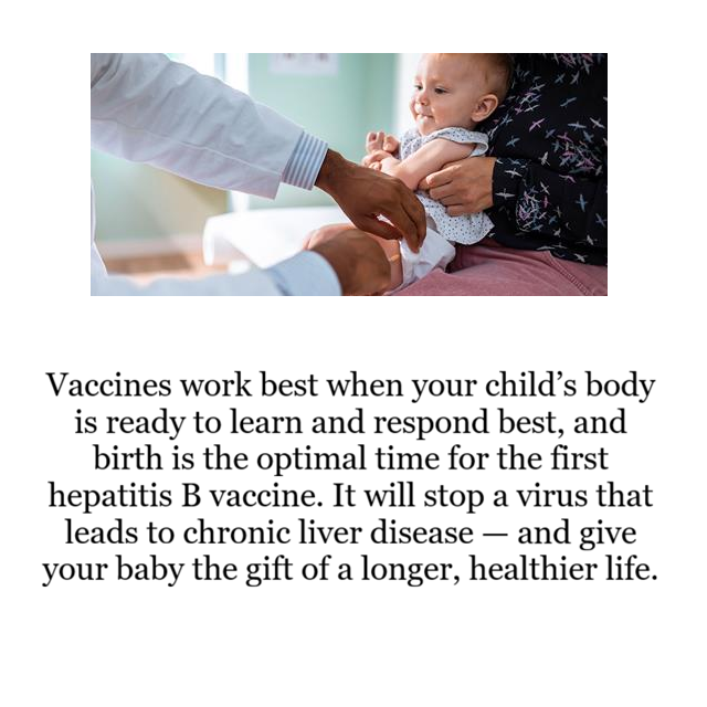 KYAAPChapter's tweet photo. Why Do Babies Need the Hepatitis B Vaccine? https://t.co/ieJGrtrAtk

Learn more at the AAP’s website or by visiting https://t.co/O5ydwCNkYf.
#healthychildrenaap https://t.co/EehpfoTWN0