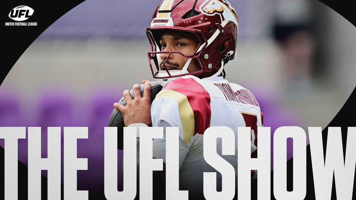eberch5's tweet photo. The UFL Show Ep. 7 is LIVE 🚨🎙️

@AnitaMarks and I broke down all things Week 6, looked ahead to Week 7, and sat down with an ELITE guest lineup 👀

🎙️ DTR 🎙️ Todd Haley 🎙️ Sam Kidd

@TheUFL | @UFLStallions | @UFLAviators |  @UFLDefenders 

📺 | https://t.co/svL9P35noz https://t.co/m6qr6Ilx8H