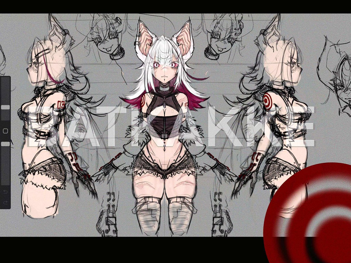 Batkakke's tweet photo. Hello! My name is Tohka! 
I’m a genetic experiment splicing bat and human dna ! 🦇🧬 💉
I’m still being created, but I hope to meet you all very soon! https://t.co/VWPyAUXUxf