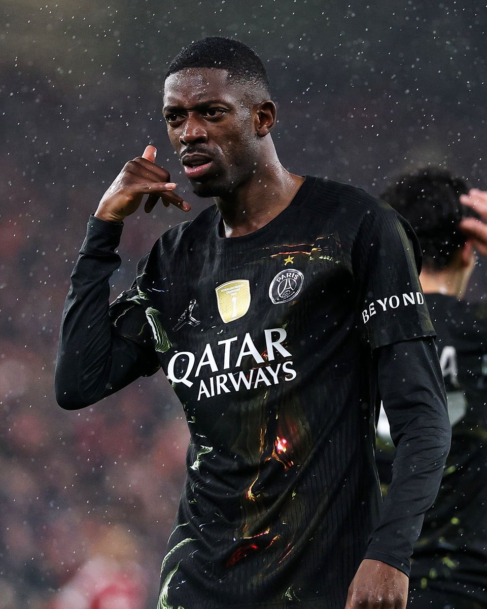 Ousmane Dembélé.

O Bola de Ouro aparecendo quando tem que aparecer.

Jogo grande, decisivo. Ele é ABSURDO.