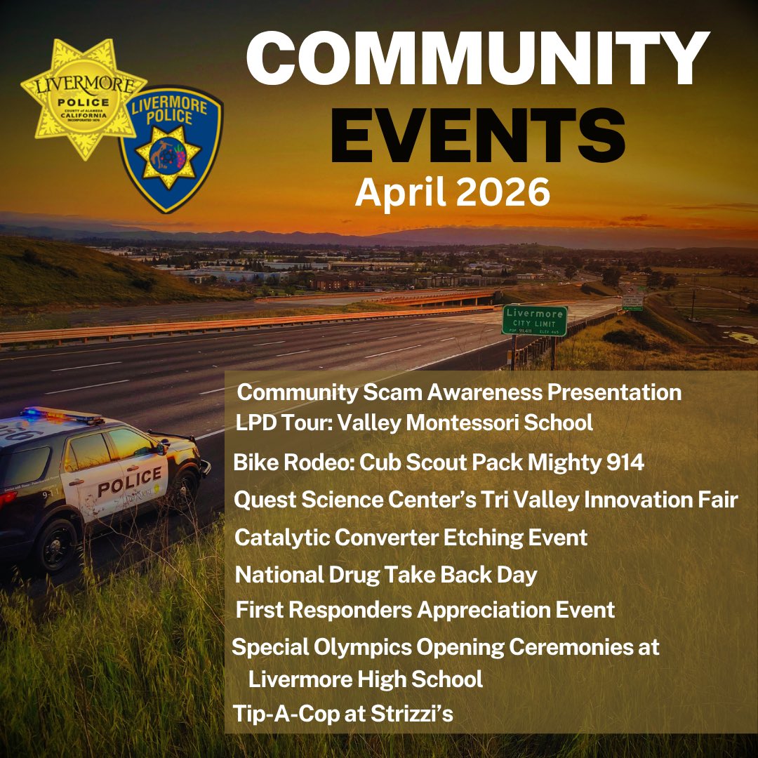 Livermore PD tweet media