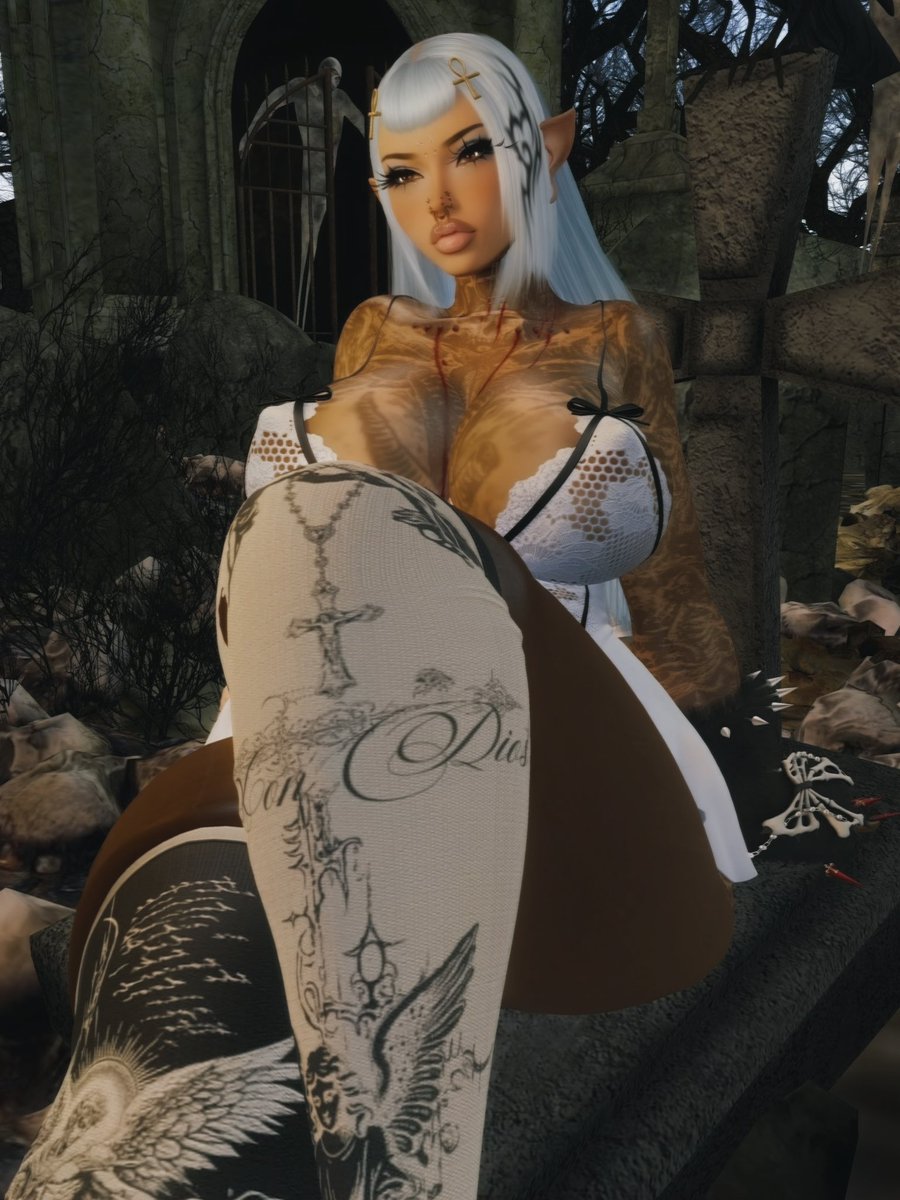 EuphoriasmokeSL's tweet photo. Just a casual conversation with the undead….. #secondlife https://t.co/C4drN0l2GA