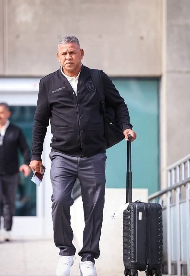 El Puma Carranza encabeza la delegación que viaja hoy dia a Chile para el partido de mañana ante Coquimbo Unido por la Copa Libertadores.