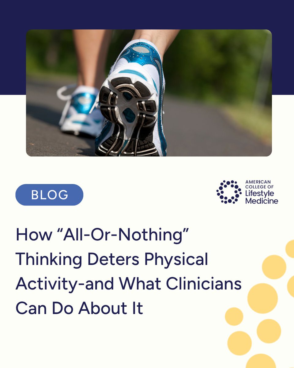 American College of Lifestyle Medicine tweet media