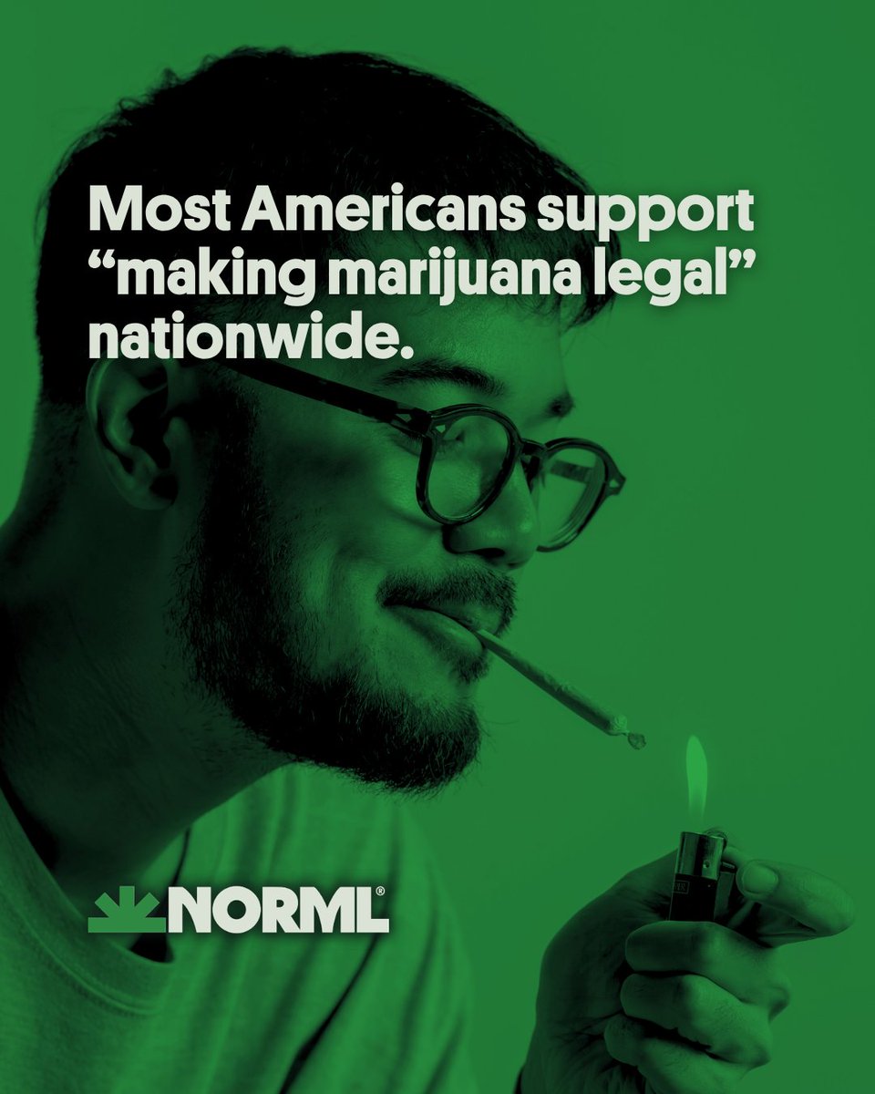 NORML tweet media