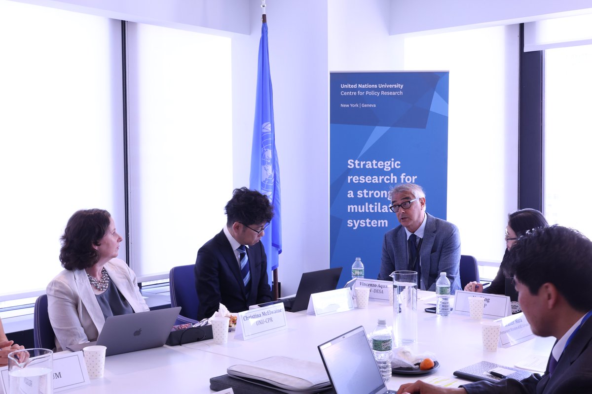 UN University Centre for Policy Research tweet media