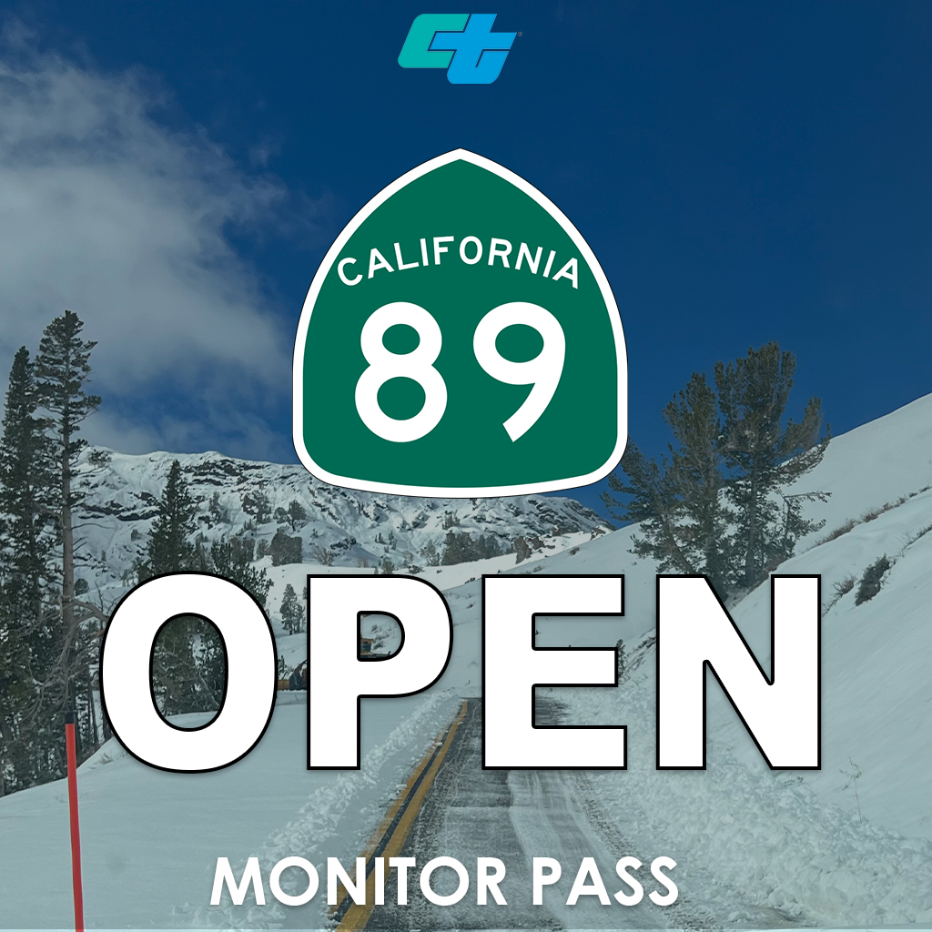 Caltrans District 9 tweet media