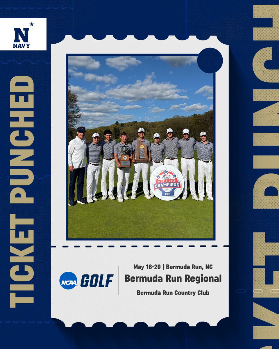 Navy Men's Golf tweet media