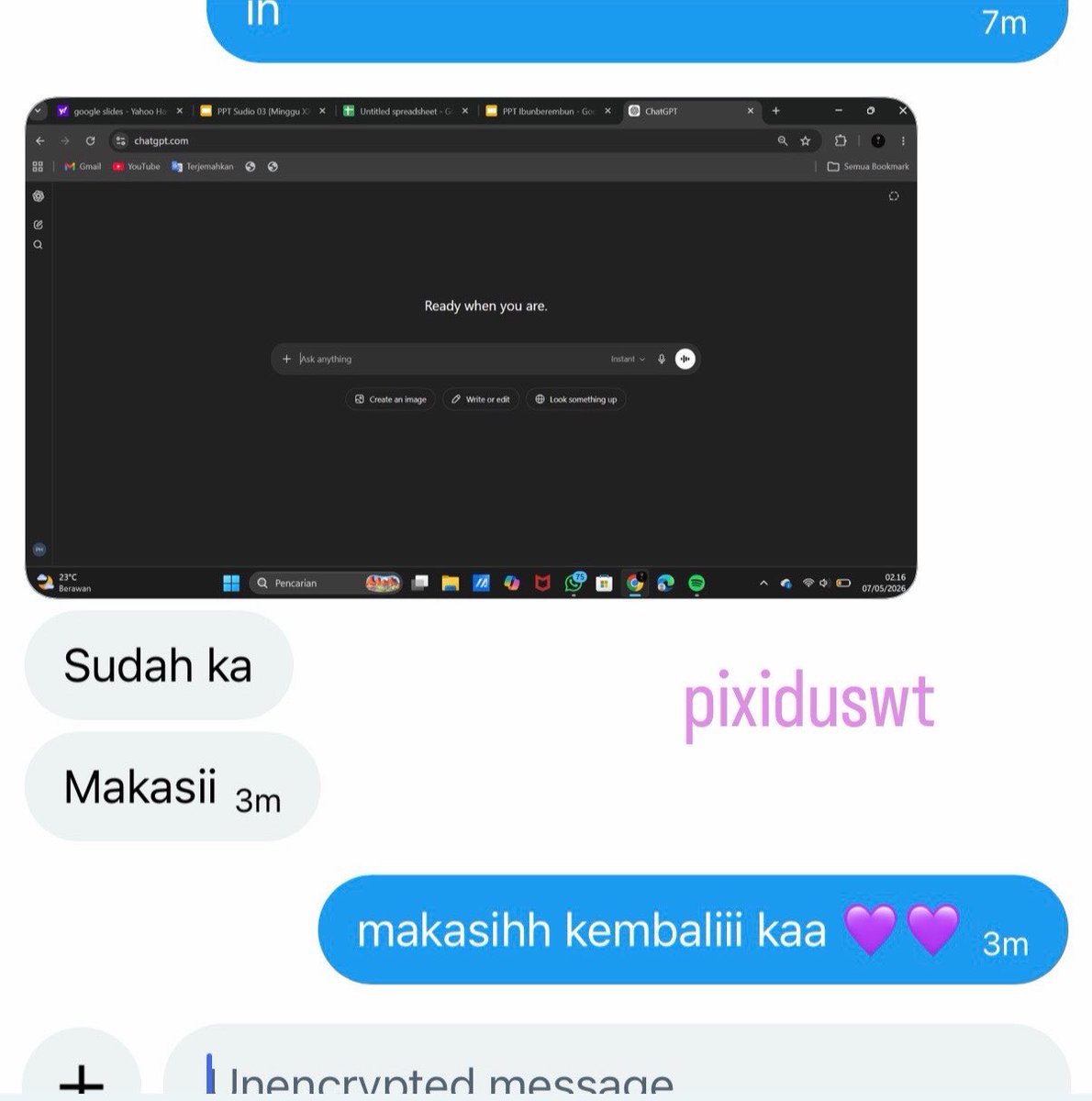 🗯️ mt after dm tweet media