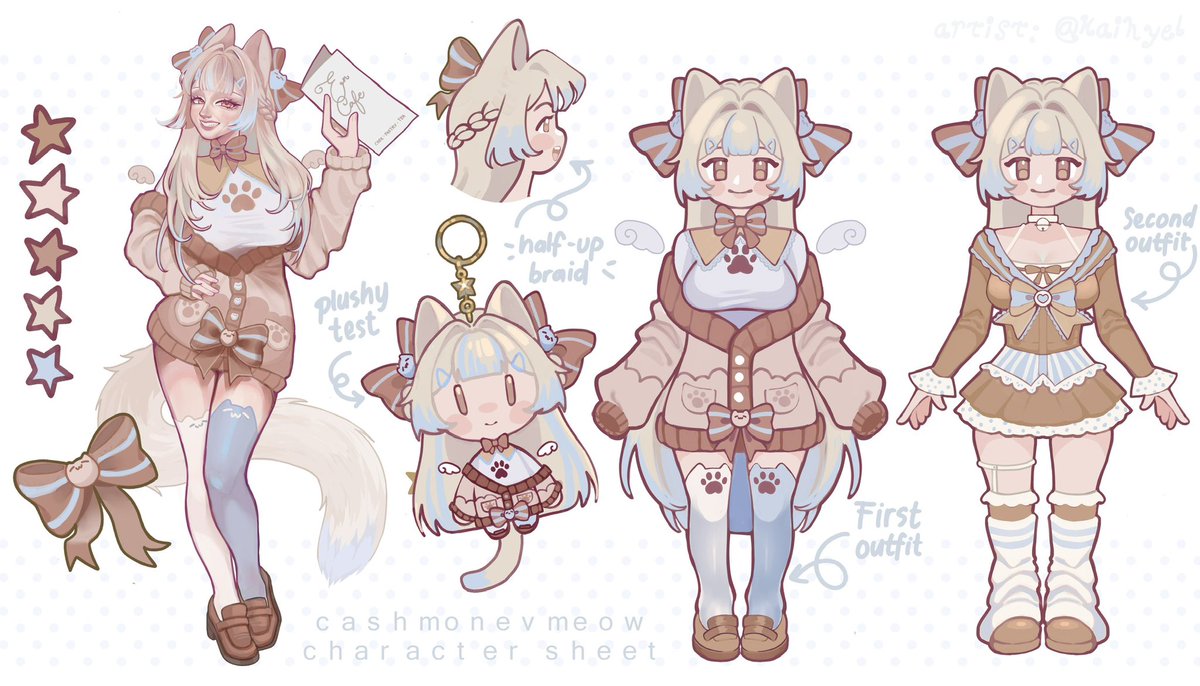 cashmoneymeow's tweet photo. meowdy! I’m cashmoneymeow, a scruffy catgirl vtuber who makes every day a new adventure! let me show you the way… 💸🤎🗺️

$ˎˊ˗ stream • https://t.co/MHWxRyJnKg
$ˎˊ˗ links • https://t.co/ngrUOjPIfh
$ˎˊ˗ art tag • #CashMoneyArt (18+) https://t.co/78vE4NCFR2