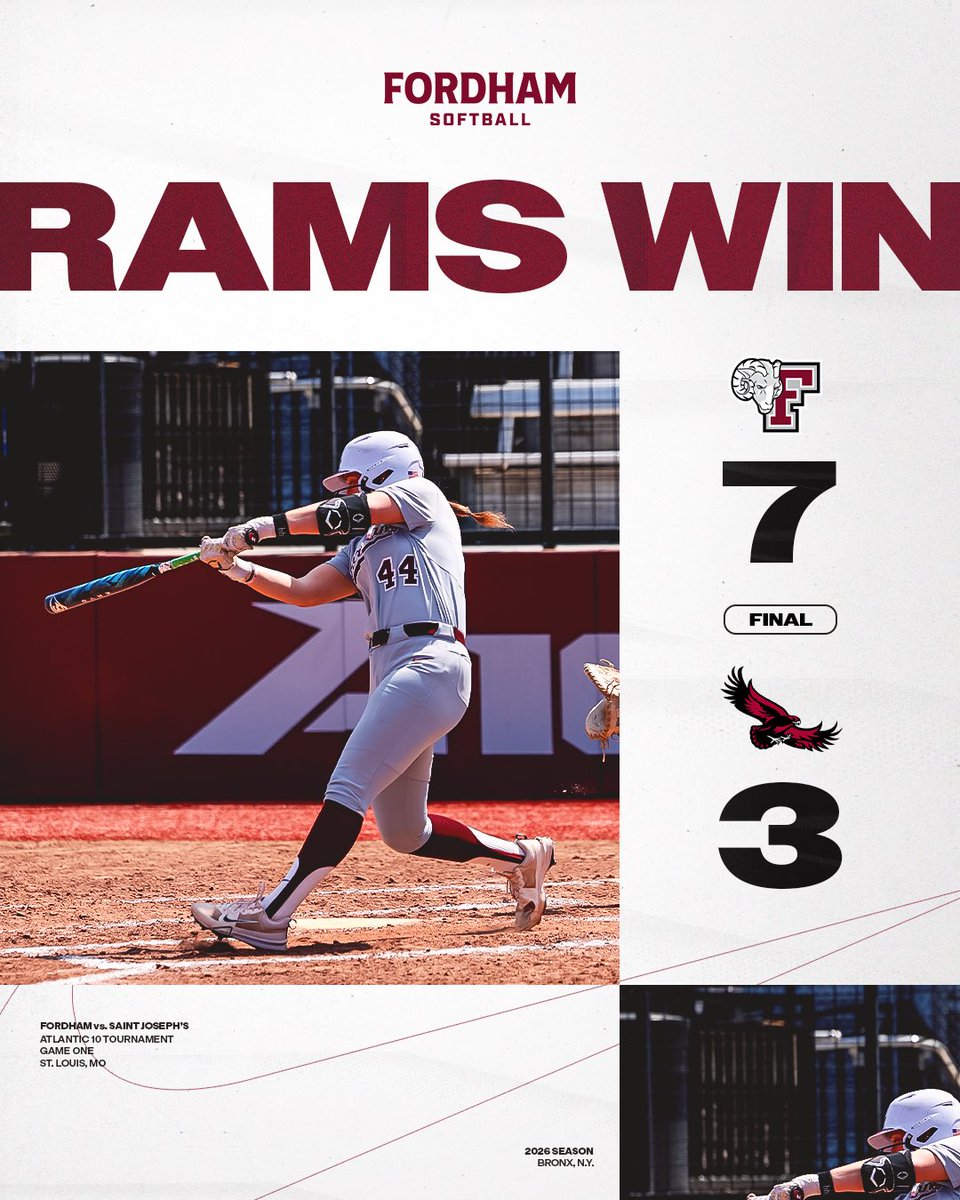 Fordham Softball tweet media