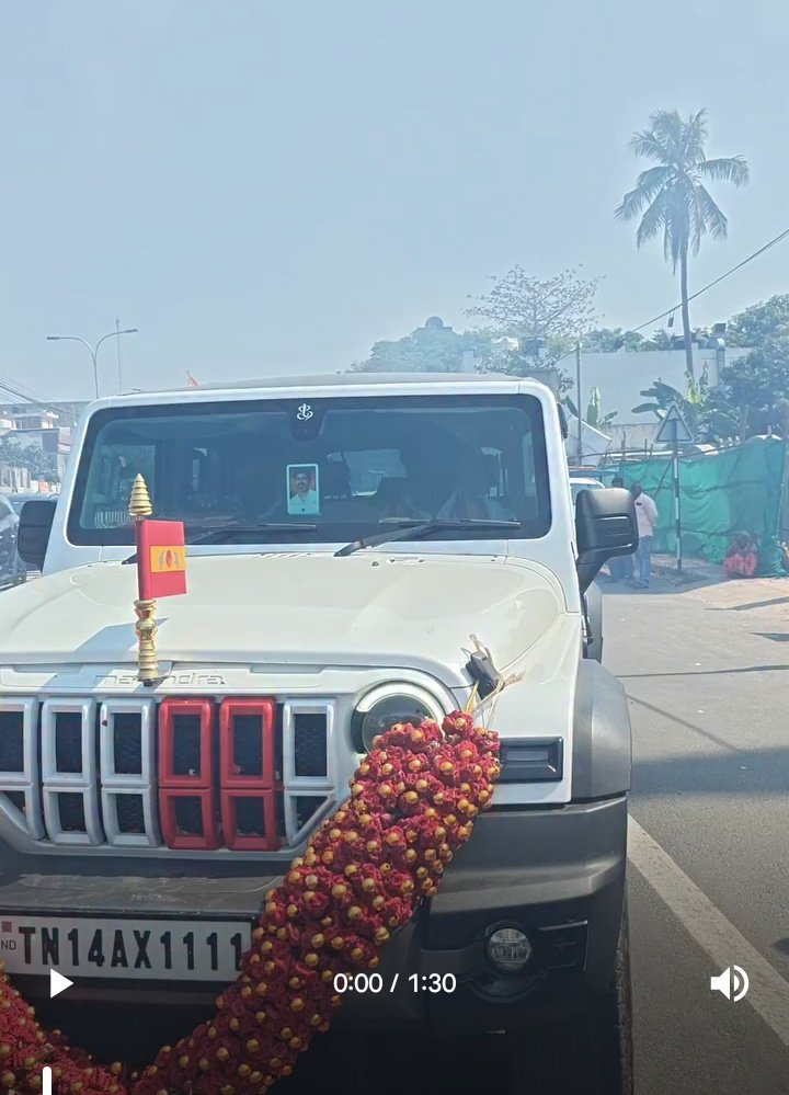 TVK IT Cell’s Emotional Scam Exposed!  

They fooled ordinary Tamils with tears and drama:

Meet our Sholinganallur candidate ECR P Saravanan — a humble auto driver from a poor background… one of you! 

Classic “aam aadmi” sob story to harvest votes.  Reality from his own