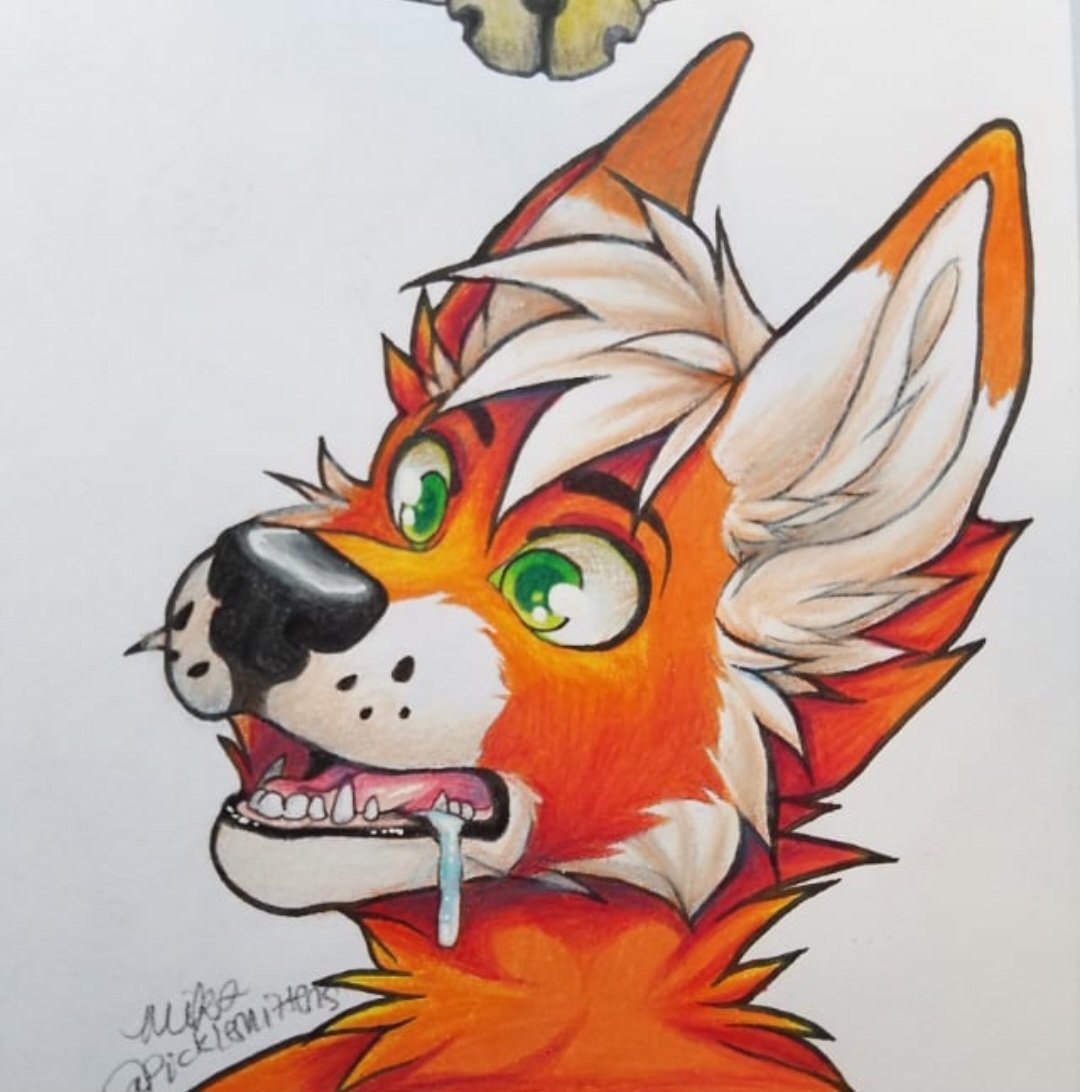 PickleMittens's tweet photo. Please help me out by voting for me in this art contest! 

https://t.co/yzYfEF8wOm

It's free! :D 

#furryartist #furry #furryart #headshotcommission #traditionalart #drawing #colorpencildrawing #art #expressionart https://t.co/RepxQVQcBS