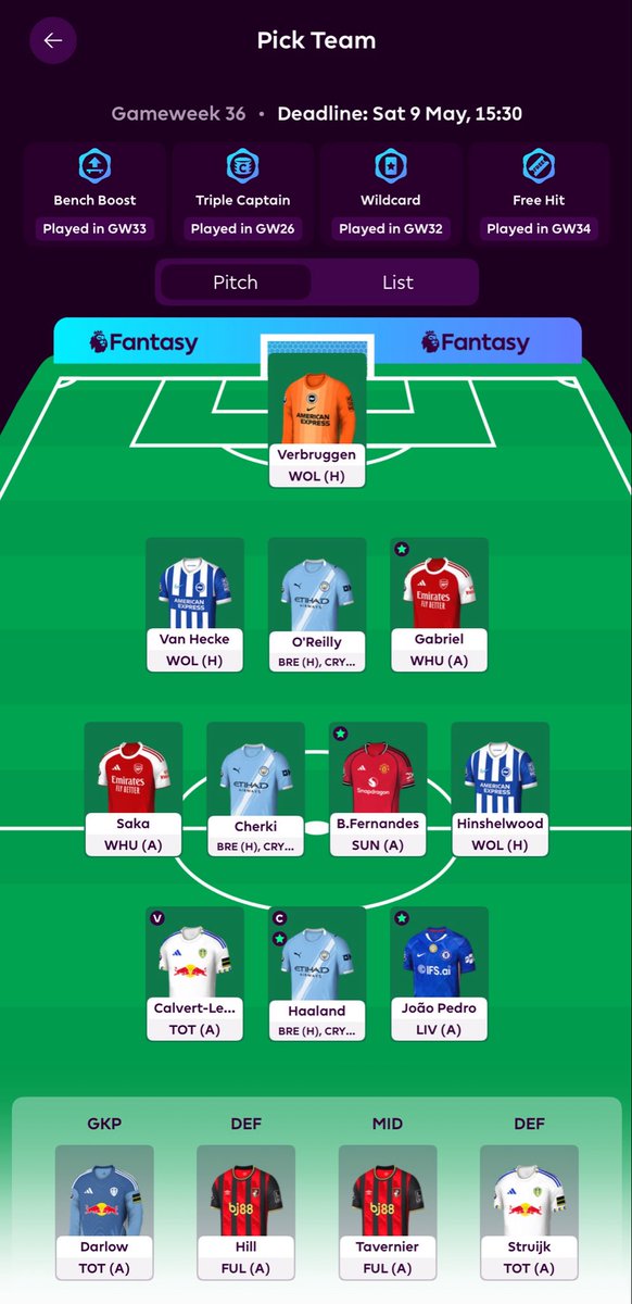 LateNightFPL's tweet photo. Palmer to Saka done ✅

3 FT still in hands

Definitely one of Henderson or Lacroix goes in. Only Palace player I am considering. 

Planning to make one more after that.

Who should i go with?

Saliba? Welback? Gyokores? 🤨🤨

#FPL  #FPLKERALA #FPLCOMMUNITY https://t.co/TKao6b8fvn
