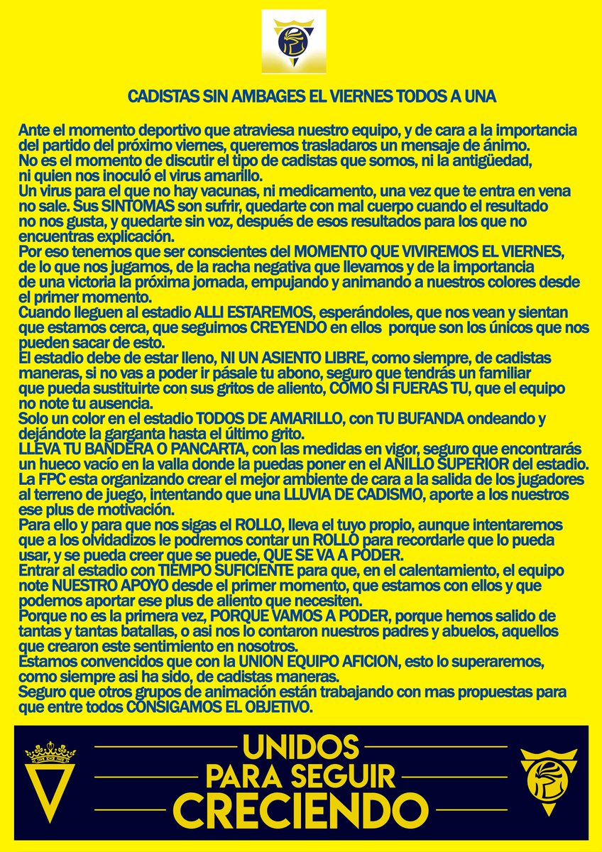 Federación de Peñas Cadistas tweet media