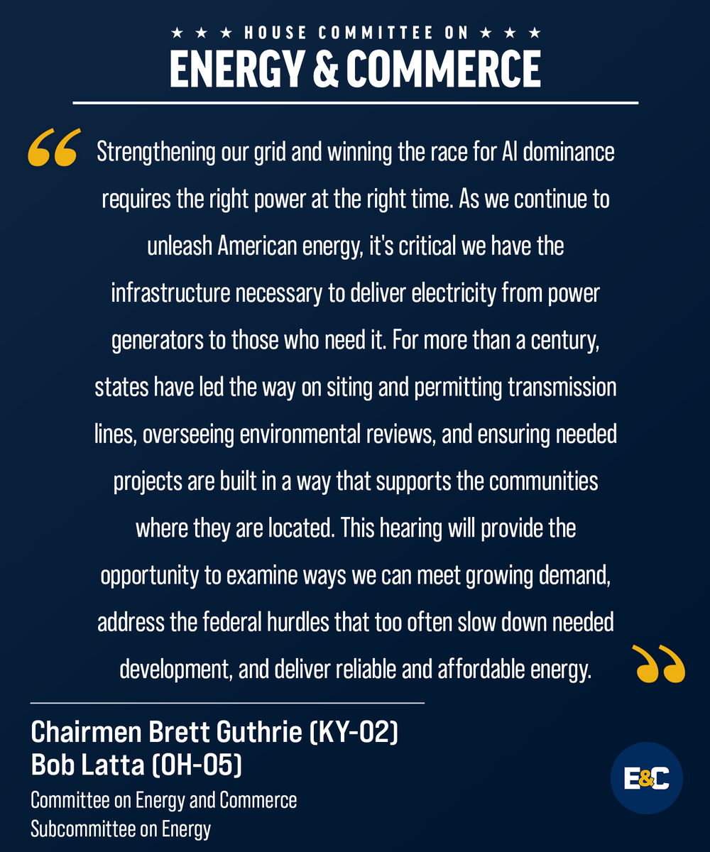 Energy and Commerce Committee tweet media