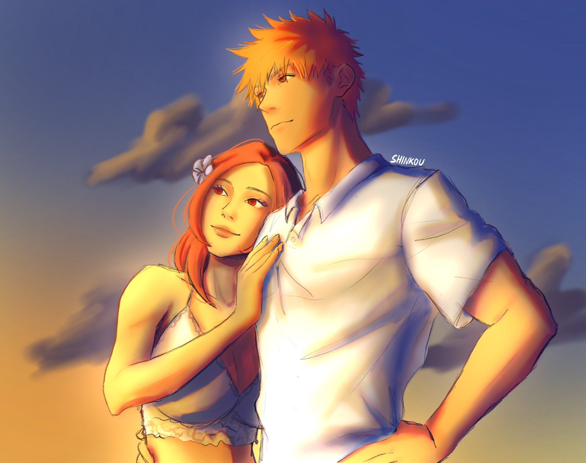 #IHweek2026 Day 3
Golden Hour🌅
#BLEACH #ichihime