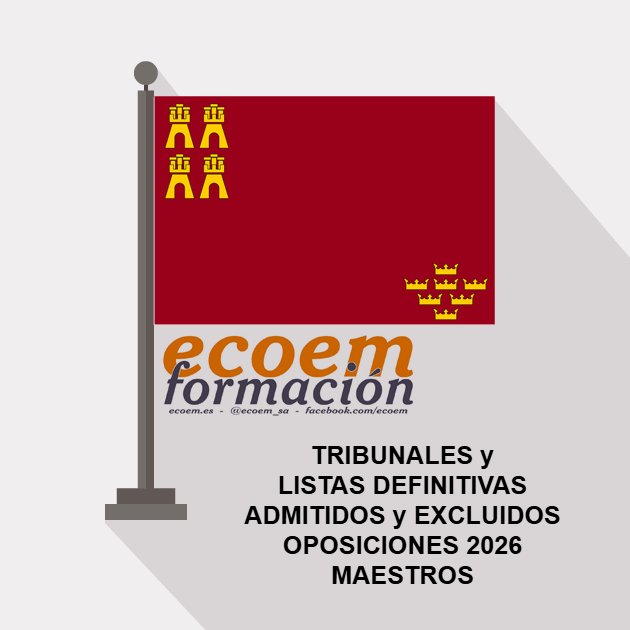 Publicados los #tribunales y las listas definitivas de #admitidos y #excluidos en la #convocatoria de #oposiciones2026 al cuerpo de #maestros en #Murcia f.mtr.cool/wqhrwrgjpv