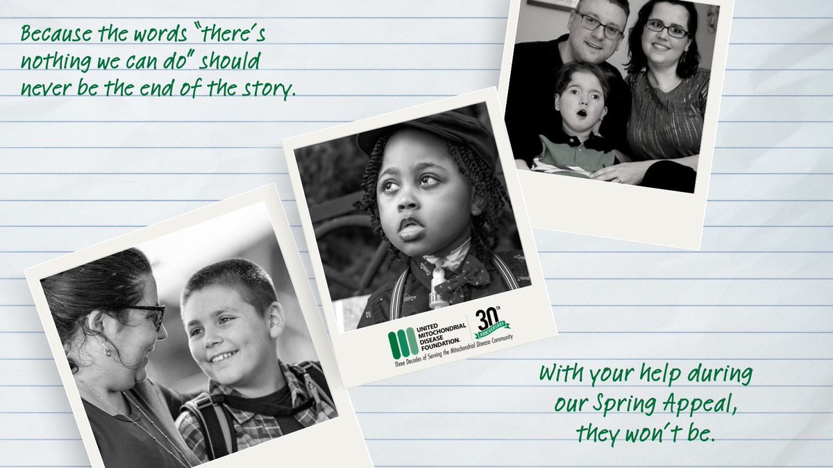 United Mitochondrial Disease Foundation tweet media