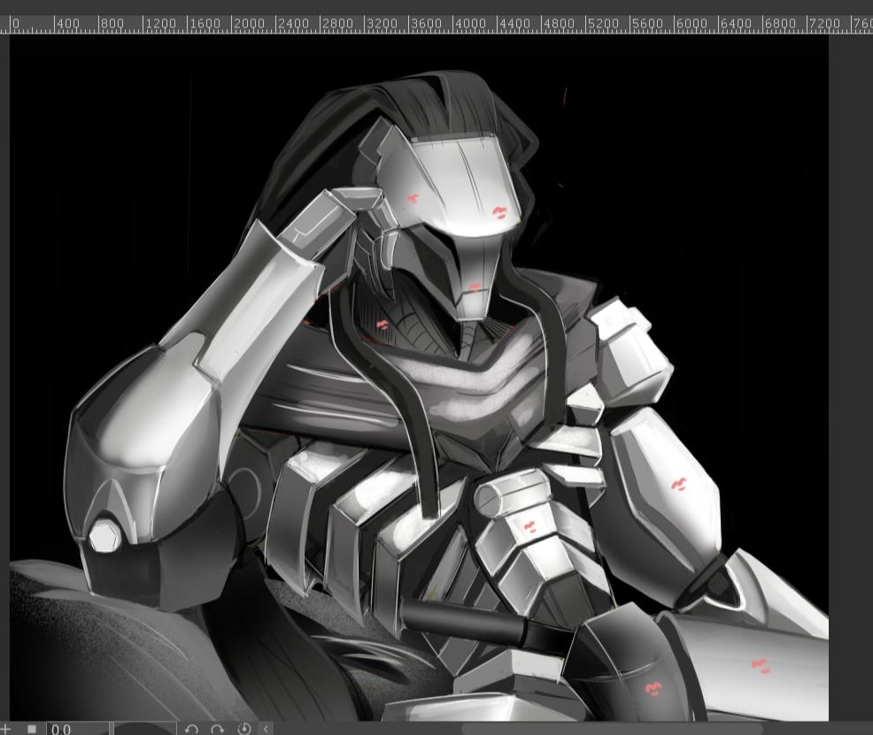 Mmmmm~ hes so handsome
 😳👉👈

A little WIP of Ramattra 🙈🔥.

#overwatch #Ramattra #WIP #skecth