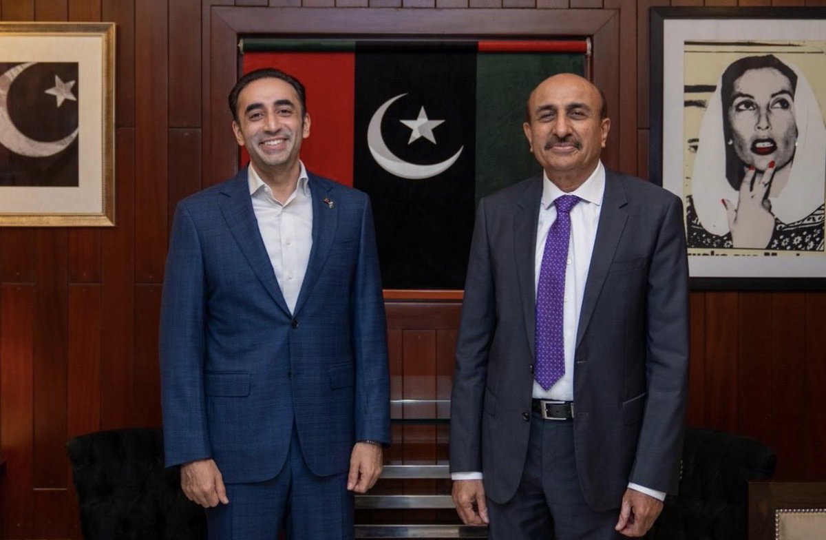 MIsmailRahoo's tweet photo. Khi, May 06, 2026: Called on the Honorable Chairman - Pakistan Peoples Party Mr. Bilawal Bhutto Zardari at Bilawal House. Briefed him on various matters pertaining to the Universities and Boards Department as well as issues related to my Constituency including Development and Party Affairs.
