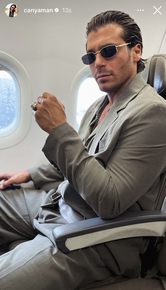 ♦️#CanYaman IG Story ✈️