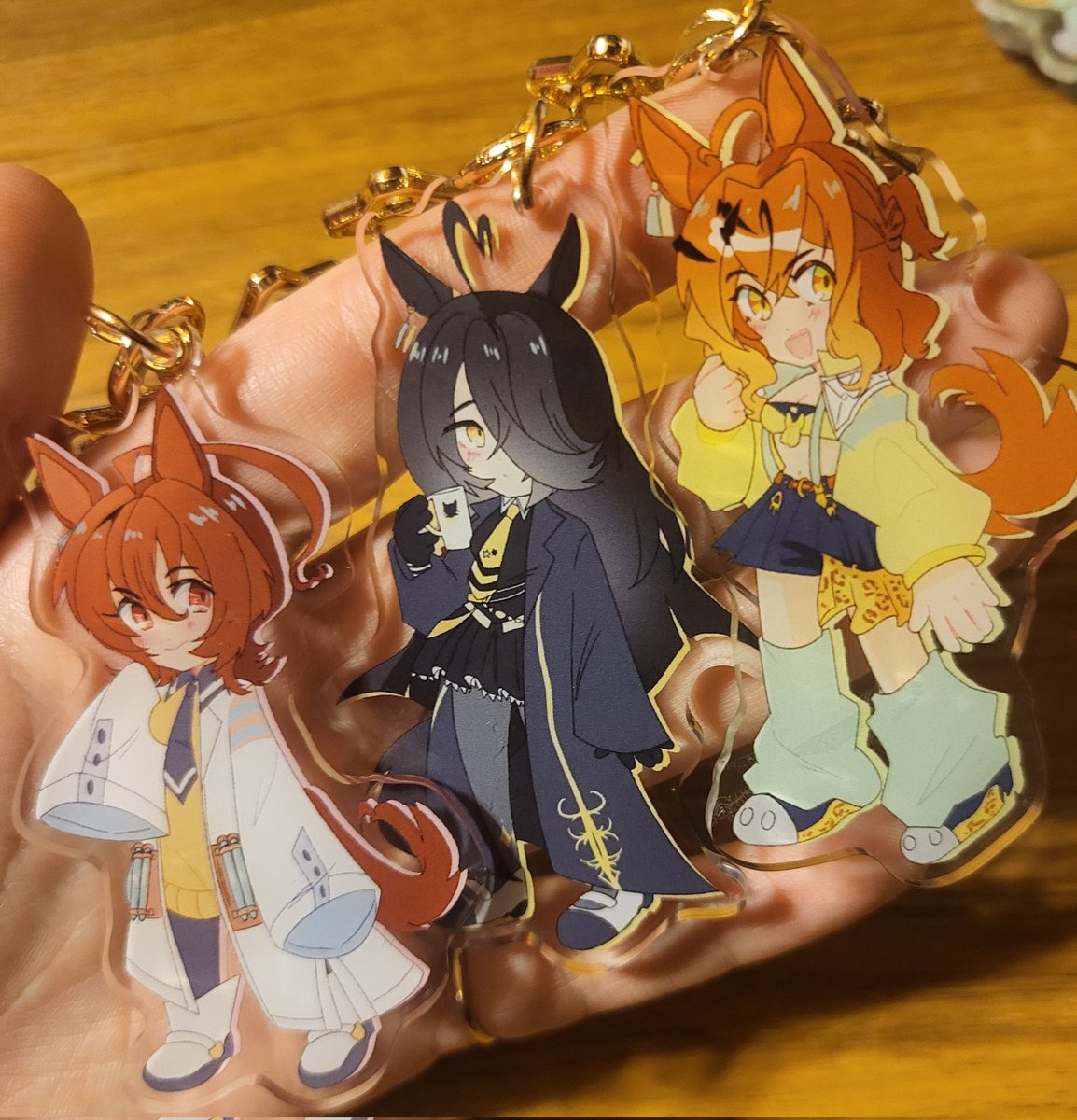 Jaistraww's tweet photo. I have JAM charms now available! (Each order comes with a little uma doodle) https://t.co/SN0LtrOke0 #umamusume #umamusumefanart https://t.co/z274LUrOOJ