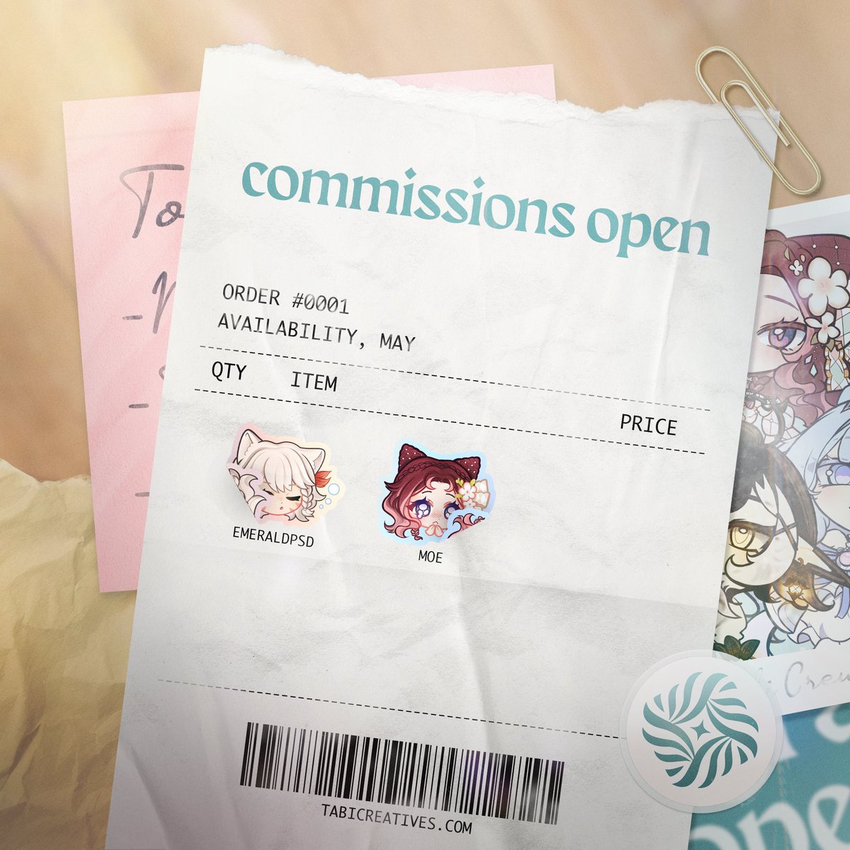 TabiCreatives's tweet photo. 【 The Employees Availability 】  

OPEN🟢💚
- MoeMacaroon - Illustration 
- EmeraldPSD - Graphic Design

CLOSED 🔵💙
- Azulites - Graphic Design 
- LauArt01 - Graphic Design &amp; Illustration
- ArtByTheLantern - Illustration https://t.co/koxULh7FT5