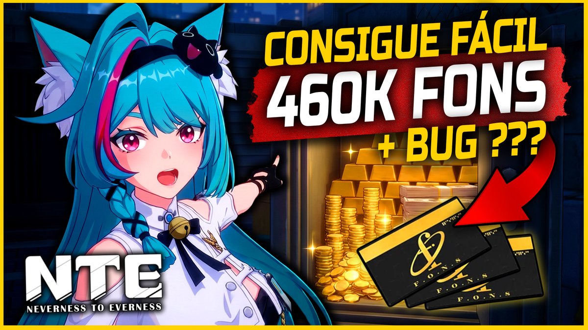 Mary_X_Player's tweet photo. Cómo Conseguir MUCHO Fons en NTE 💰 (Cajas Fuertes Ocultas)
>> https://t.co/euac08uYye
#NTE #NTEcreator #nevernesstoevernesse #guide #gaming #secret #fons https://t.co/mWtPt8ICEh