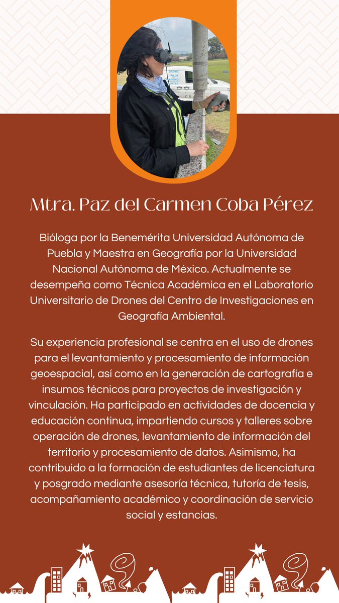 amerhid's tweet photo. ¡Te invitamos a participar en los talleres del #CONRHID2026! 🌎💻🎮

Inscríbete al taller “Fundamentos y operación de RPAS con aplicaciones en la gestión de riesgos”, impartido por Mtra. Paz Coba y Mtro. Jairo López, Técnicos Académicos del Laboratorio Universitario de Drones. https://t.co/DWed4wQTXo