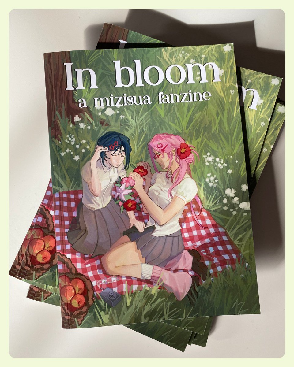 In bloom 🌸 a mizisua fanzine - IN PRODUCTION tweet media