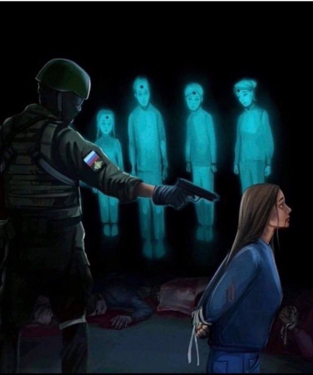 ‼️Il n’y a qu’une  seule paix juste : celle des frontières de 1991 ! ⚡️⚡️⚡️⚡️
👉🏼La paix selon les russes signifie reddition.
La reddition signifie l’occupation russe. 
⚠️L’occupation russe 🇷🇺 signifie torture, violences sexuelles, disparitions forcées, déni de votre identité,