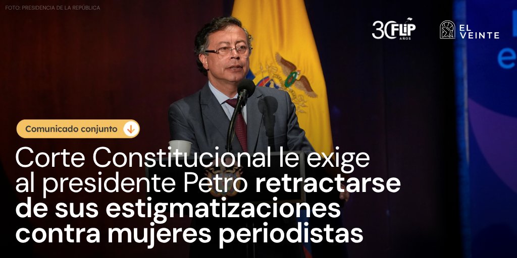 Fundación para la Libertad de Prensa (FLIP) tweet media